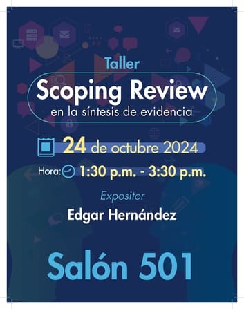 Taller Scoping Review en la síntesis de evidencia