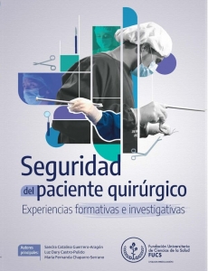 Portada - Libro Seguridad del paciente quirúrgico experiencias formativas e investigativas